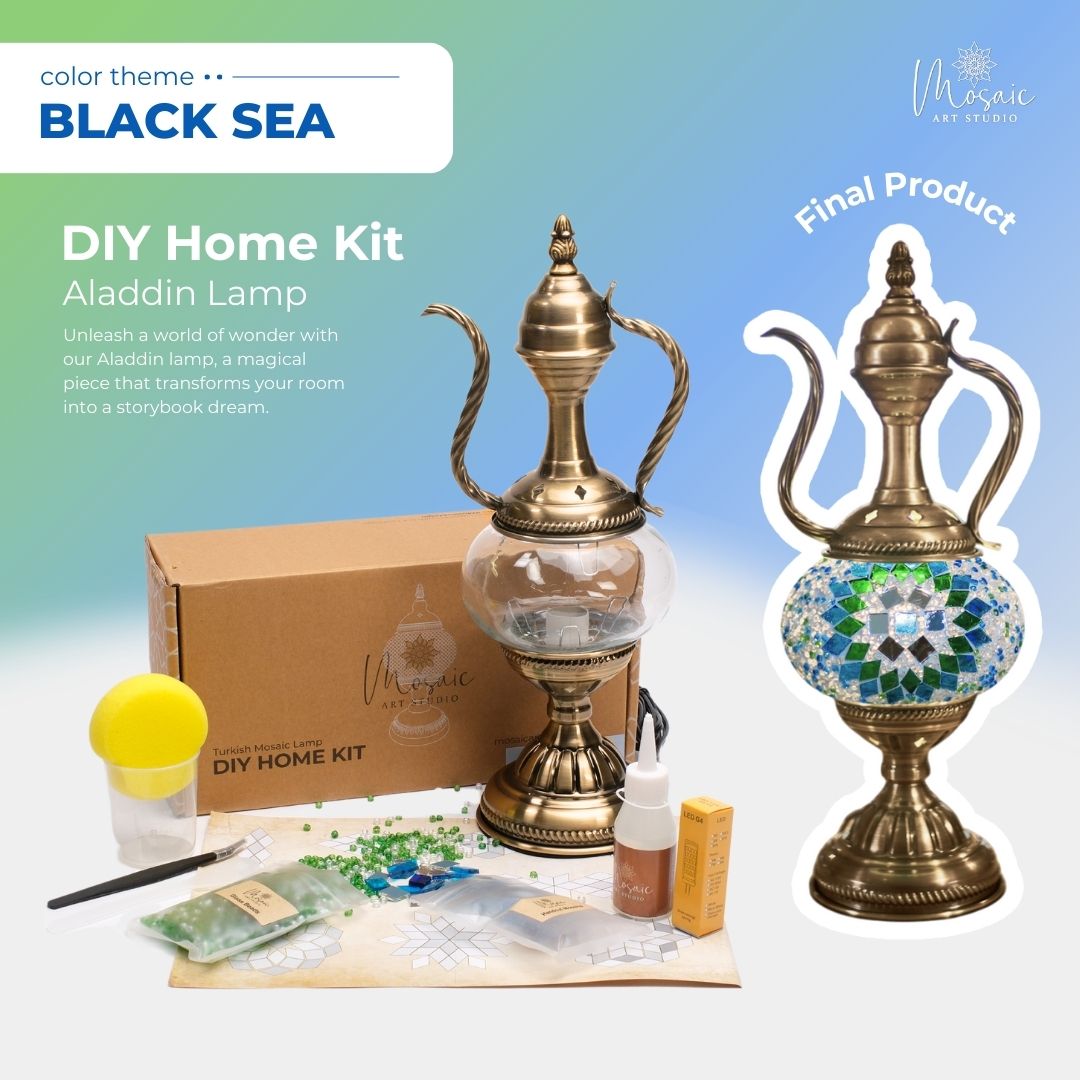 Mosaic Lamp DIY Home Kit