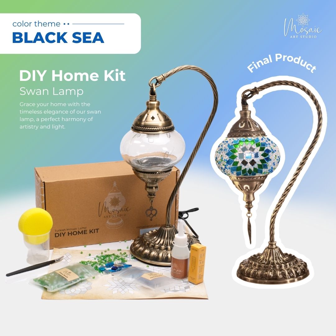 Mosaic Lamp DIY Home Kit